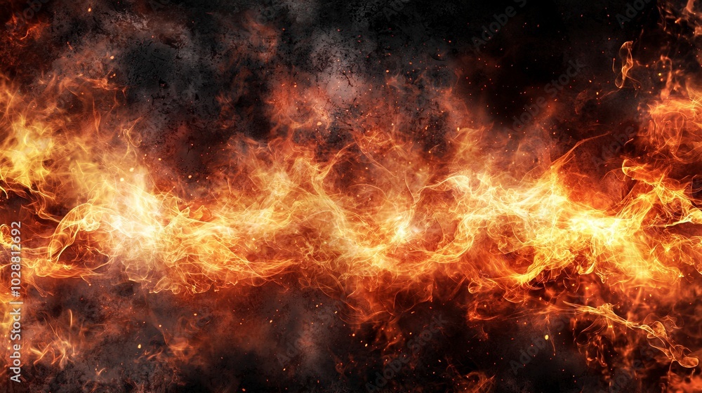 A blazing fire texture background, completely filled with intense flames. A blazing fire texture background, completely filled with intense flames.