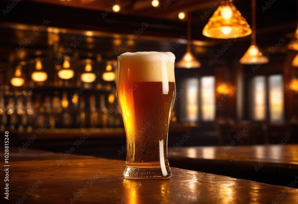 detail rich close stylish beer glass golden liquid foamy perfectly capturing sparkle refreshing liveliness, color, cold, beverage, bar, restaurant, alcohol detail rich close stylish beer glass golden liquid foamy perfectly capturing sparkle refreshing liveliness, color, cold, beverage, bar, restaurant, alcohol