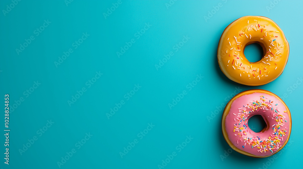 colorful donuts colorful donuts