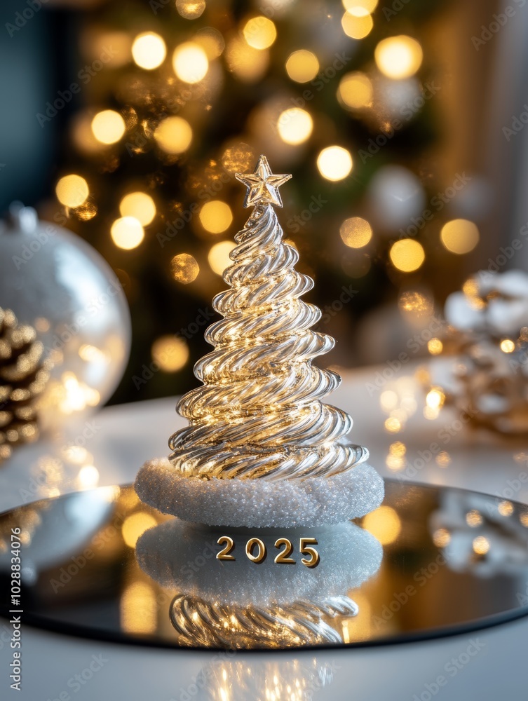 Happy New Year background and numbers 2025 year Happy New Year background and numbers 2025 year