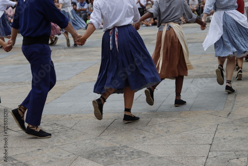 Basque folk dance show