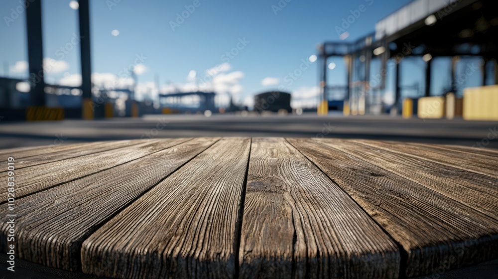 Wooden Plank Dockside Wooden Plank Dockside