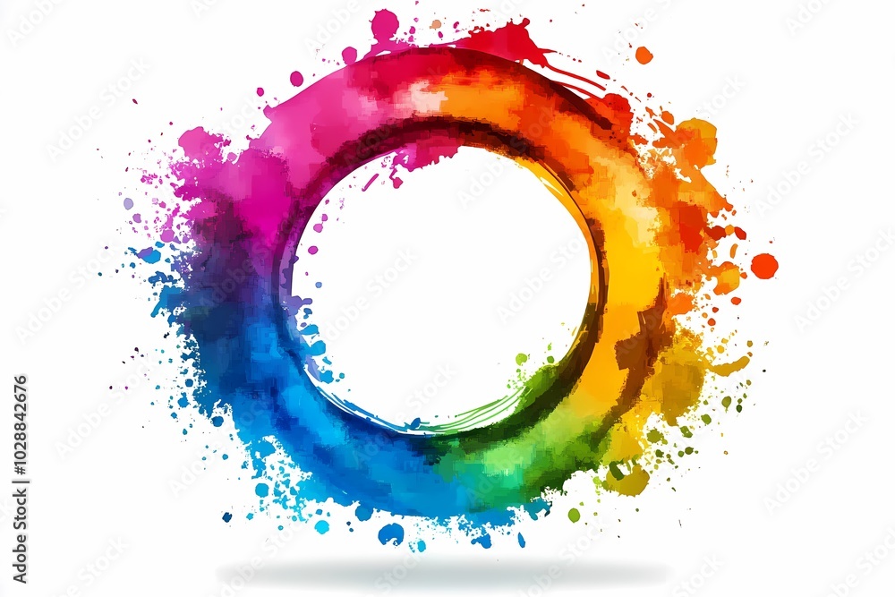 Artistic Watercolor of Diverse Individuals Artistic Watercolor of Diverse Individuals