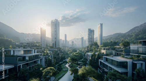 **With the rapid development of artificial intelligence technology, Dongsheng Town is moving towards an intelligent future. From smart city planning systems to adaptive building design to interconnect