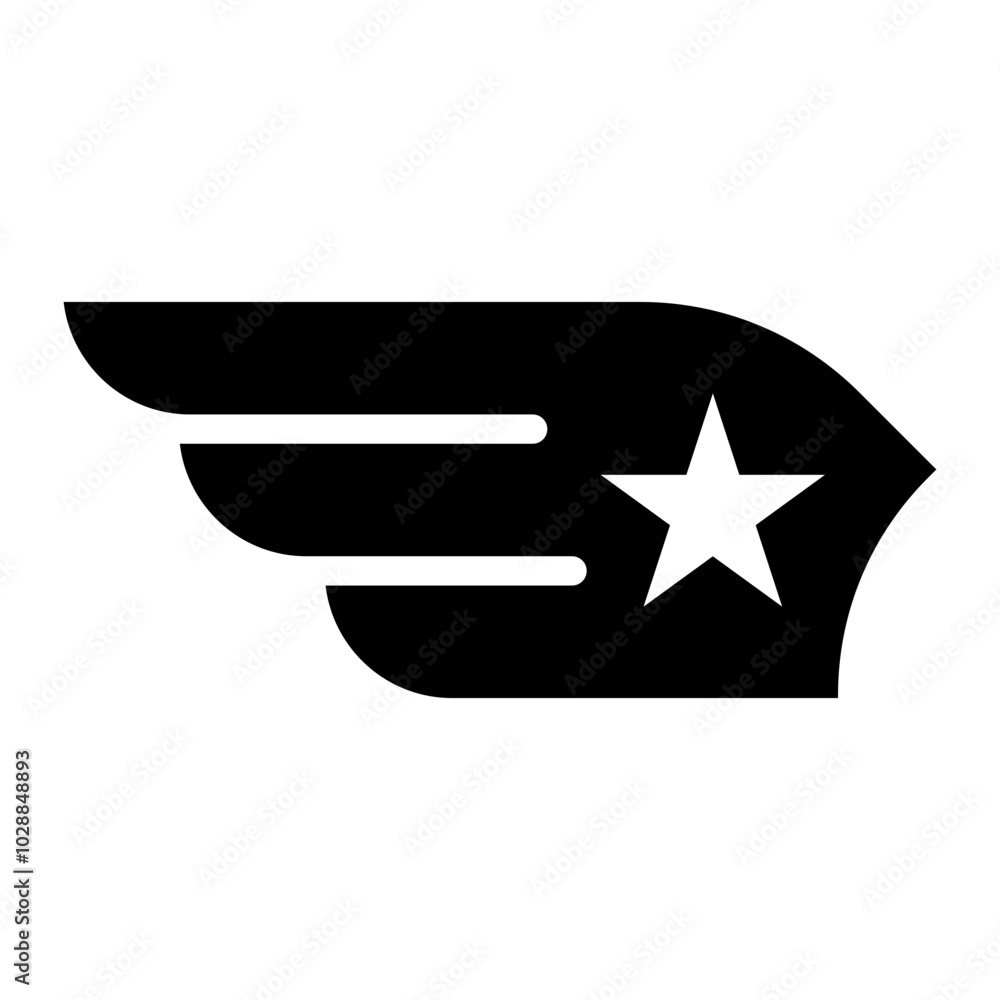 Left Wing icon vector image. Can be used for Politics. Left Wing icon vector image. Can be used for Politics.