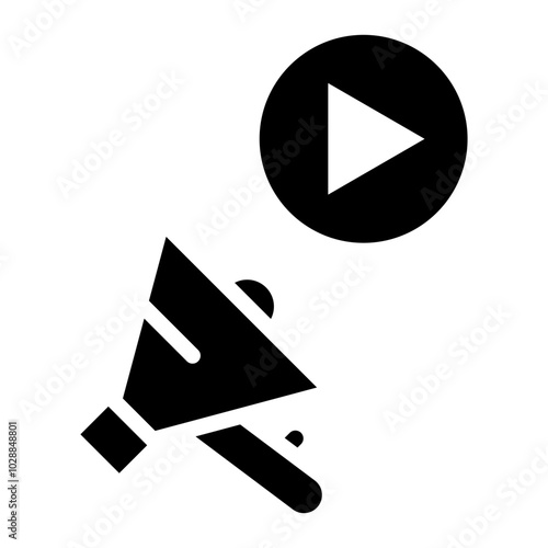 Hype icon vector image. Can be used for Politics.