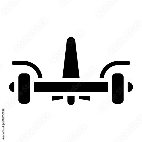 Hoverboard icon vector image. Can be used for Personal Transportation.