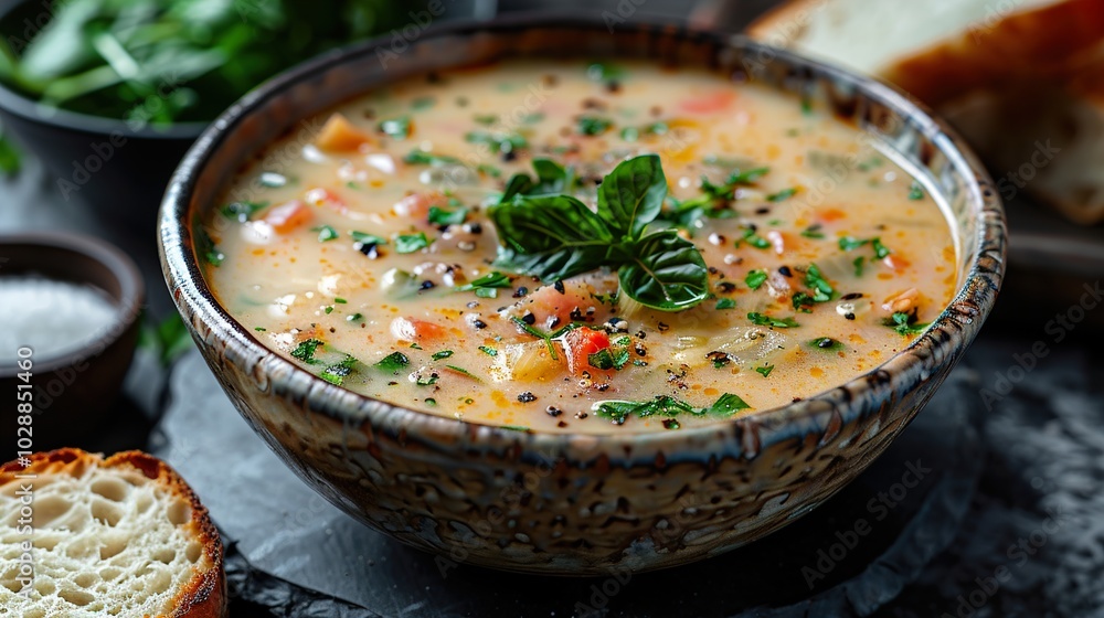 Creamy Tomato Soup with Basil and Pepper: A Delicious and Comforting Recipe Creamy Tomato Soup with Basil and Pepper: A Delicious and Comforting Recipe