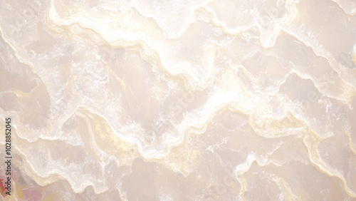 White pool under bright light. Grunge beige background. onyx beige brown natural marble texture background, vitrified tile polished glossy marble random design for interior and exterior flooring.