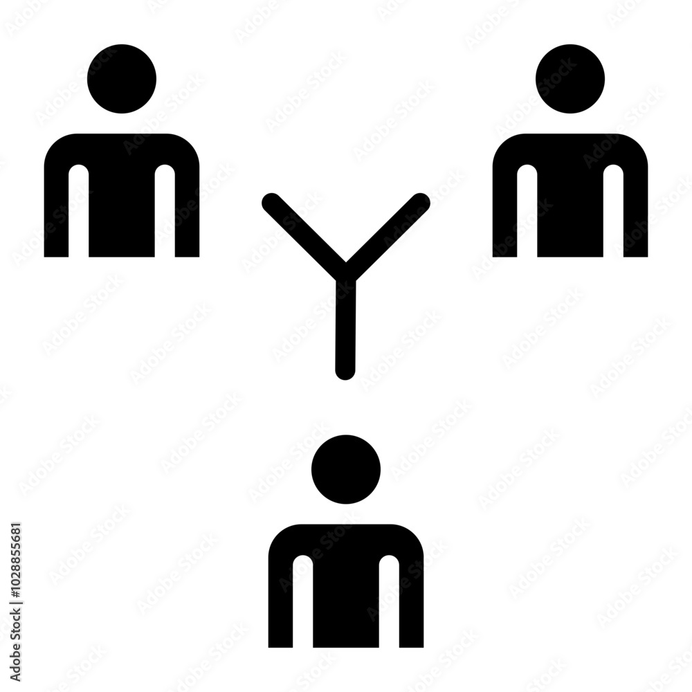 Cross-functional Team icon vector image. Can be used for Operations Management. Cross-functional Team icon vector image. Can be used for Operations Management.