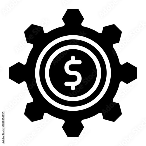 Finance Management icon vector image. Can be used for Freelancer.