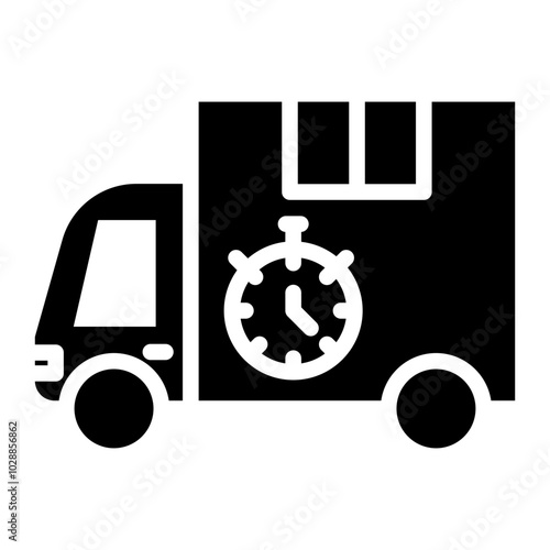 Expedited Shipping icon vector image. Can be used for Order Fulfilment.