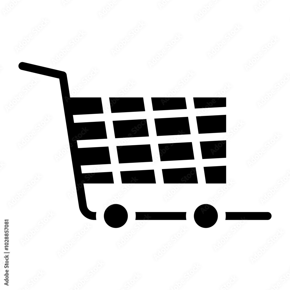 Shipping Cart icon vector image. Can be used for Order Fulfilment. Shipping Cart icon vector image. Can be used for Order Fulfilment.