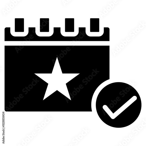 Event Planning icon vector image. Can be used for Professional Services.