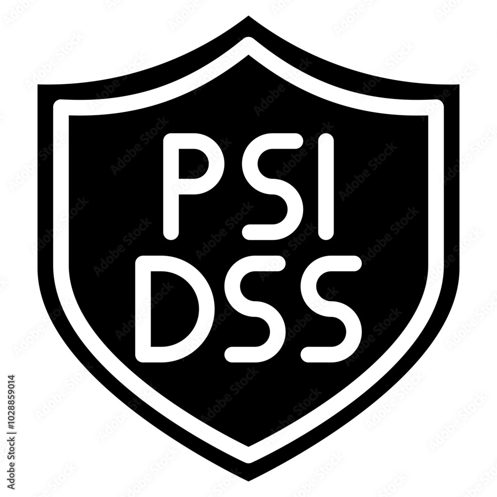 PCI DSS Compliance icon vector image. Can be used for Safe Payment. PCI DSS Compliance icon vector image. Can be used for Safe Payment.