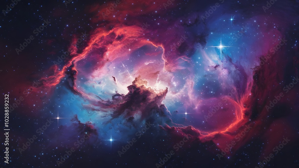 celestial canvas night cosmos nebula clouds universe science astronomy supernova background wallpaper radiant energy galaxy dark matter