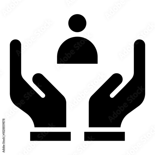 Respite Care icon vector image. Can be used for Elderly Care.