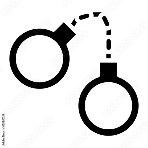 Crime icon vector image. Can be used for Movie Genres.