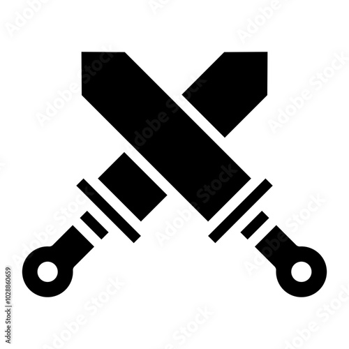 War icon vector image. Can be used for Movie Genres.