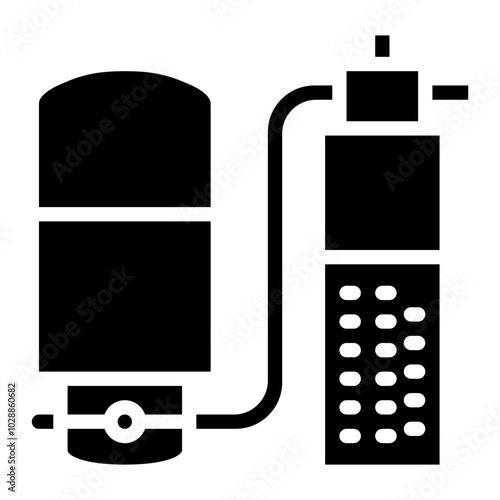 Aeration icon vector image. Can be used for Water Treatment.