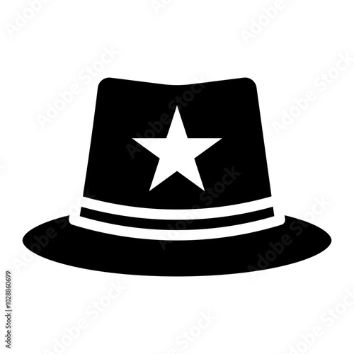 Western icon vector image. Can be used for Movie Genres.