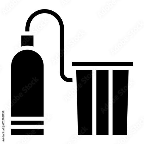 Water Softening icon vector image. Can be used for Water Treatment.