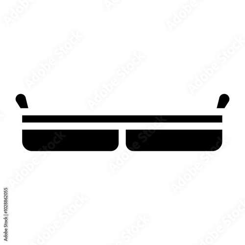 Crash Pad icon vector image. Can be used for Rock Climbing.