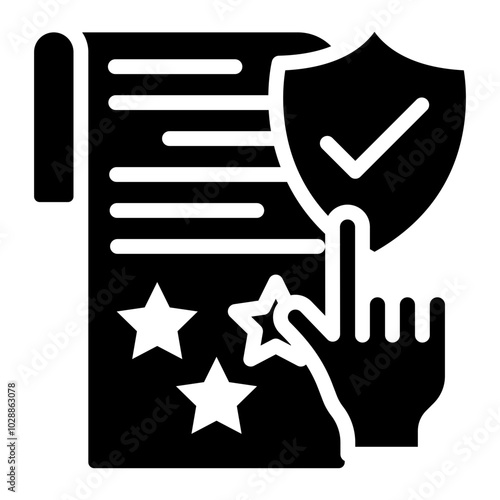 Regulatory Compliance icon vector image. Can be used for Business Risks.