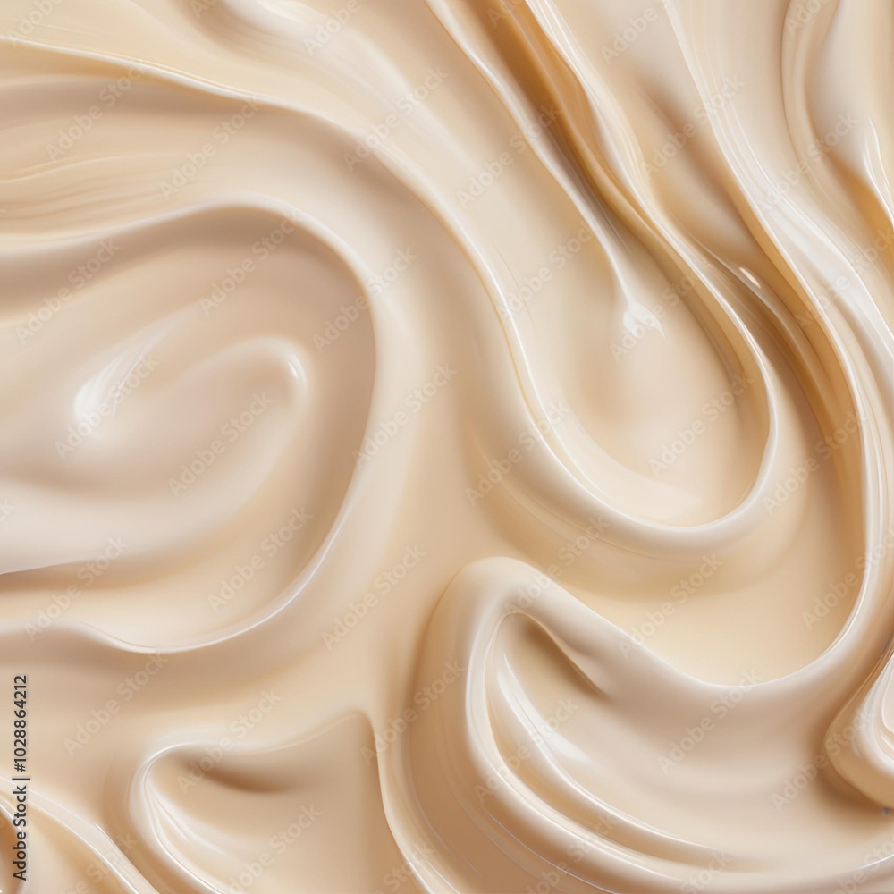 Smooth Creamy Swirled Texture Smooth Creamy Swirled Texture
