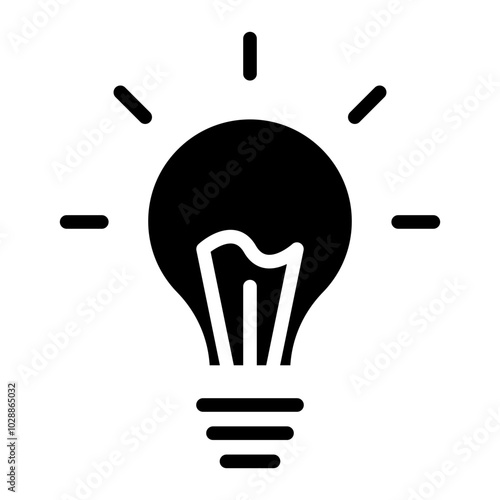 Idea icon vector image. Can be used for Thought Leadership.