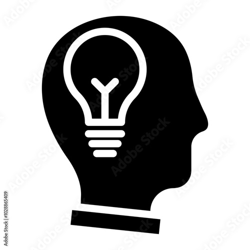 Visionary icon vector image. Can be used for Thought Leadership.
