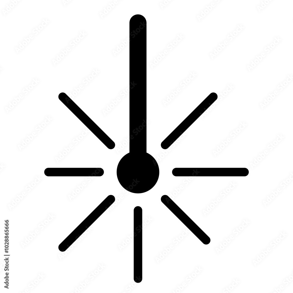 Laser Sensor icon vector image. Can be used for Sensors. Laser Sensor icon vector image. Can be used for Sensors.