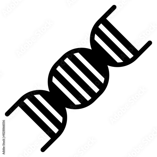 DNA icon vector image. Can be used for Physical Wellbeing.