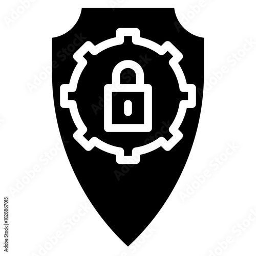 Security Settings icon vector image. Can be used for Business Onboarding.