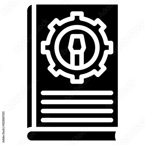 User Manual icon vector image. Can be used for Business Onboarding.