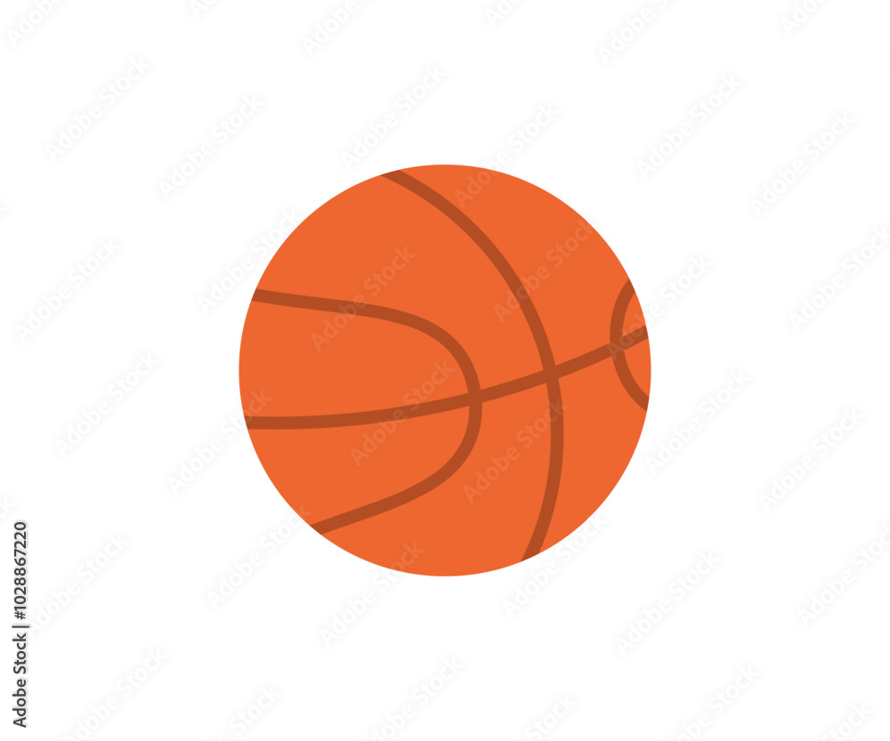Basketball ball icon. Vector illustration. Basketball ball icon. Vector illustration.
