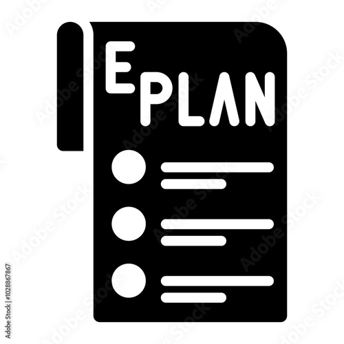 Emergency Plan icon vector image. Can be used for Business Disruption.