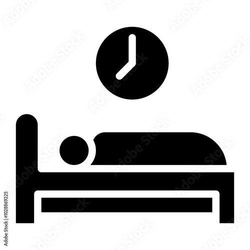 Resting icon vector image. Can be used for Fitness.