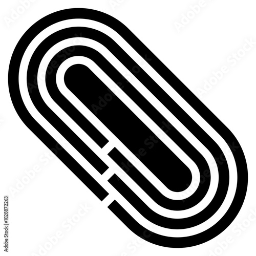 Running Lane icon vector image. Can be used for Track and Field.