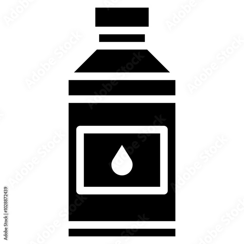 Water Bottle icon vector image. Can be used for Track and Field.