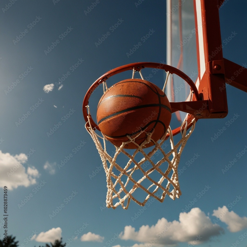 A basketball and soccer is on the ground, and Gaming equipment A basketball and soccer is on the ground, and Gaming equipment