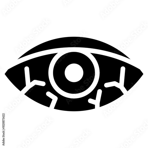 Redness icon vector image. Can be used for Skin Burns.