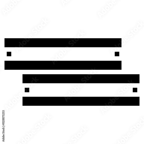 Steel icon vector image. Can be used for Raw Metrial.