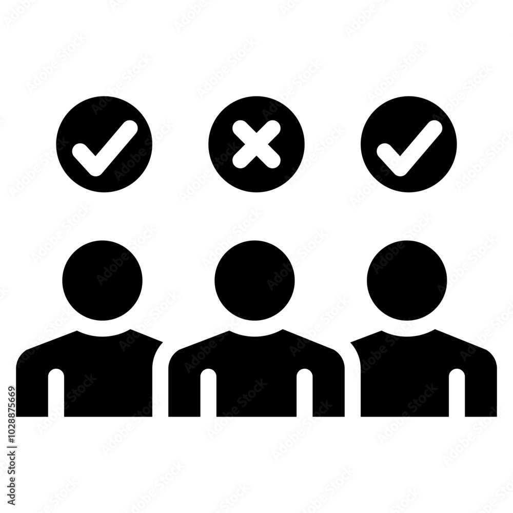 Discrimination icon vector image. Can be used for Bullying in Society. Discrimination icon vector image. Can be used for Bullying in Society.