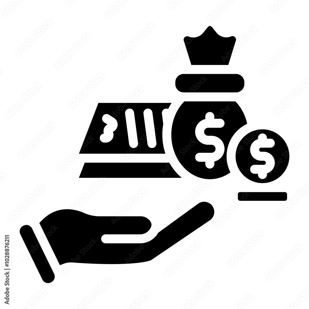 Handover icon vector image. Can be used for Inheritance. Handover icon vector image. Can be used for Inheritance.