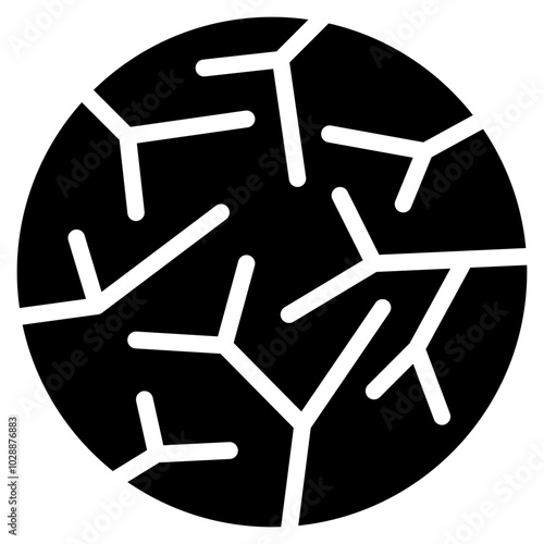 Dry Skin icon vector image. Can be used for Allergy Symptoms.