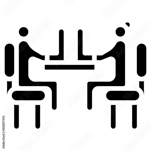 Co workers icon vector image. Can be used for Social Relationship.