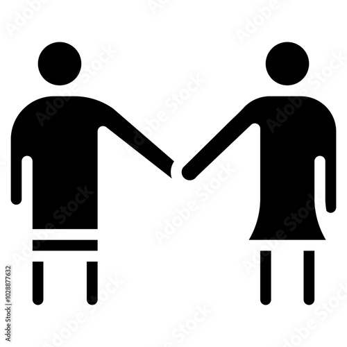 Kindred Spirits icon vector image. Can be used for Social Relationship.