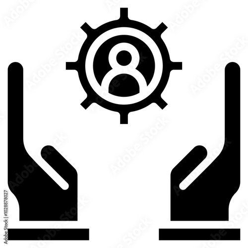 Support System icon vector image. Can be used for Social Relationship.