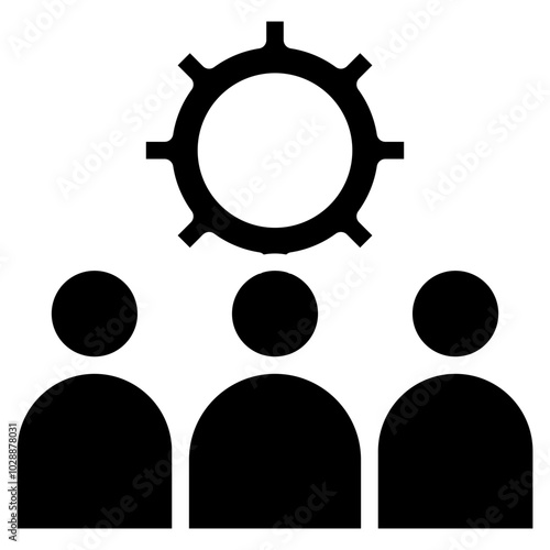 Team icon vector image. Can be used for Social Relationship.